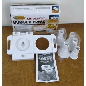 Cabela's Automatic Patty Maker Burger Press Attachment For Electric Meat Grinder